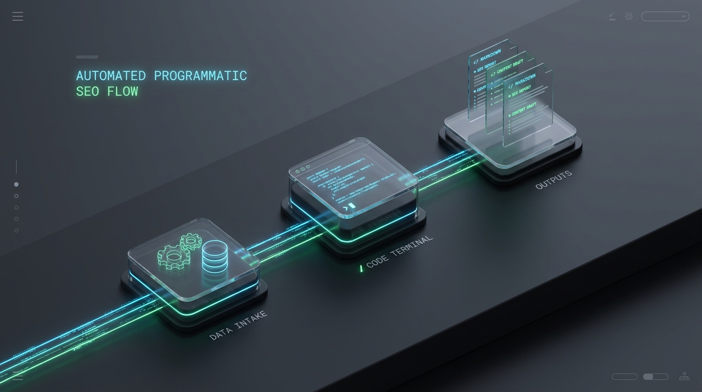 Programmatic SEO Markdown Engine with Quality Gates